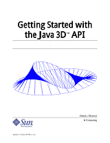 Getting Started with the Java 3D API (Dennis J. Bouvier)
