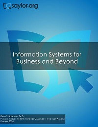 Information Systems for Business and Beyond (David T. Bourgeois)