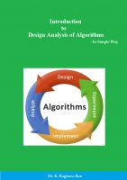 Introduction to Design Analysis of Algorithms - In Simple Way (K. Raghava Rao)