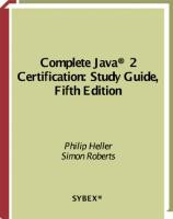 Complete Java 2 Certification Study Guide, 5th Edition (Philip Heller, et al)