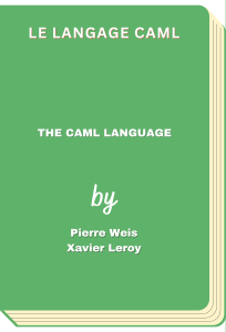Le langage Caml - The Caml language (Pierre Weis, et al)