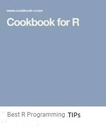 Cookbook for R: Best R Programming TIPs (Winston Chang)