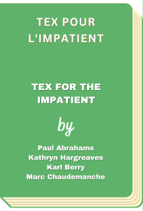 TeX pour l&#039;Impatient - TeX for the Impatient (Paul Abrahams, et al)